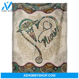 Nurse Blanket, Fleece Blankets, Gifts For Anniversary Days, Holidays. Gift For Friend Family Home Decor Bedding Couch Sofa Soft and Comfy Cozy