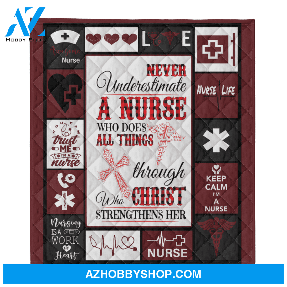 Nurse Blanket, Life Fleece Blanket Home Decor Bedding Couch Sofa Soft And Comfy Cozy Gift For Nurse