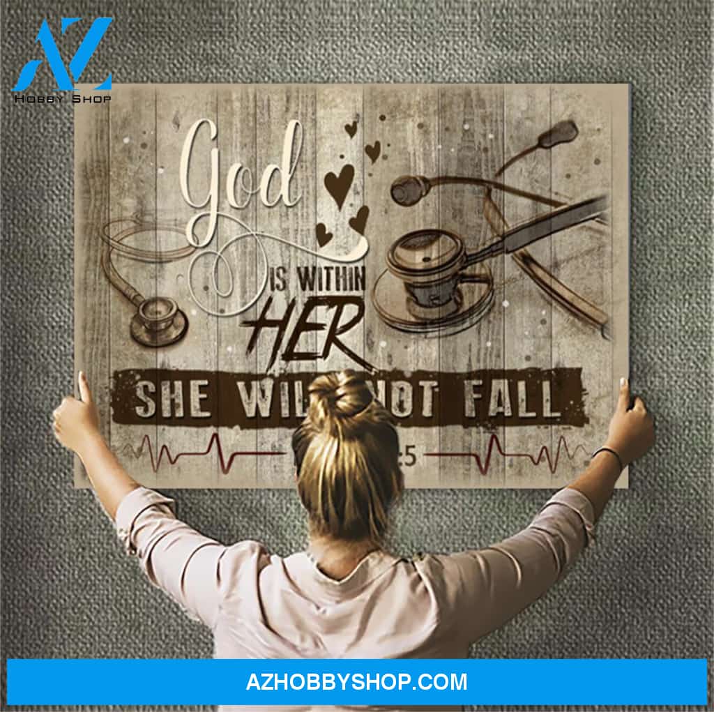 Nurse Canvas Print Wall Art - Matte Canvas