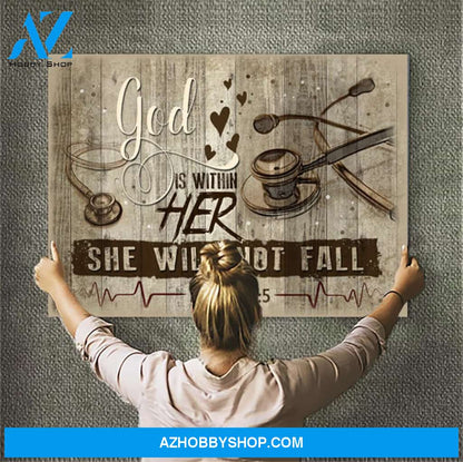 Nurse Canvas Print Wall Art - Matte Canvas