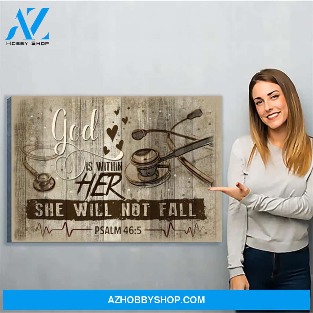 Nurse Canvas Print Wall Art - Matte Canvas