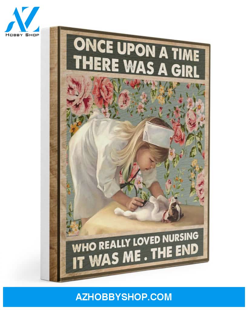 Nurse Once Upon A Time Canvas Print
