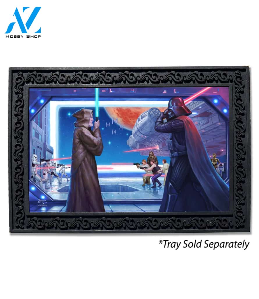 Obi Wan's Final Battle Doormat - 18" x 30"