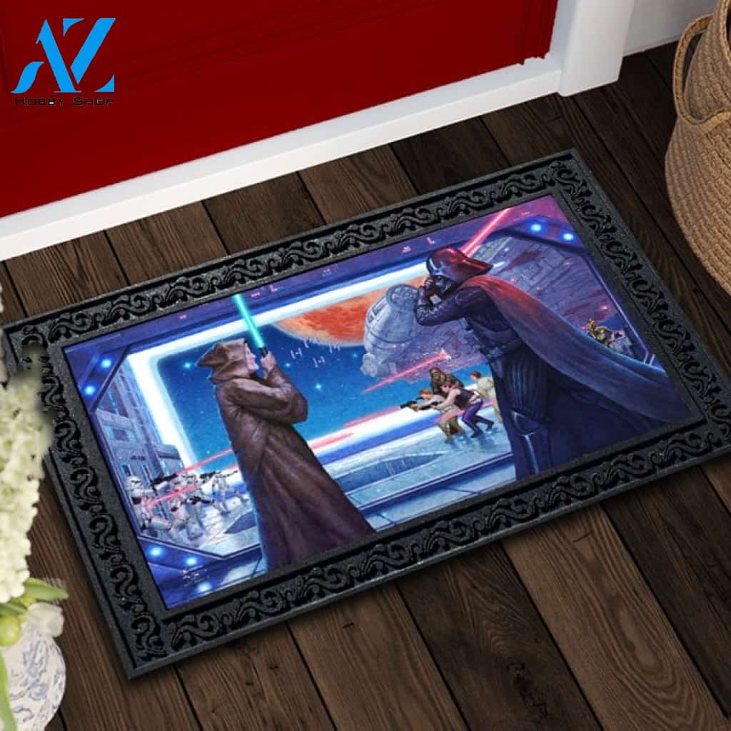 Obi Wan's Final Battle Doormat - 18" x 30"