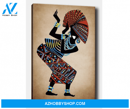 Obraz African Woman Black Woman Lovers Poster Canvas