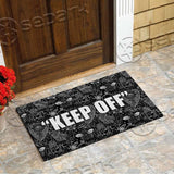 Occult Satanic Keep Off SED-0811 Door Mat