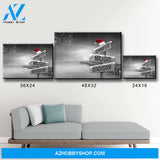 Ocean Dock Christmas Multi-Names Premium Canvas