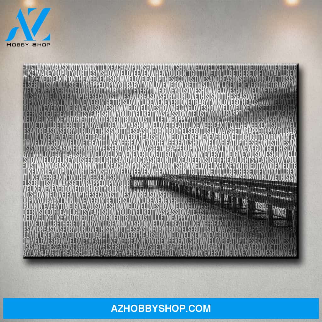 Ocean Dock Thousand Words Premium Canvas