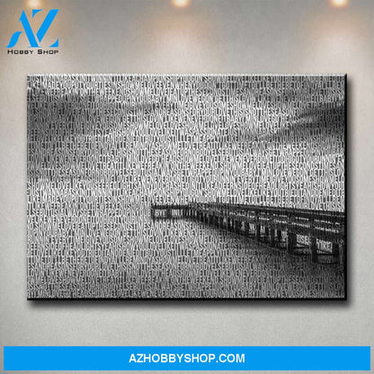 Ocean Dock Thousand Words Premium Canvas
