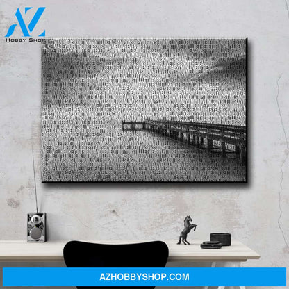 Ocean Dock Thousand Words Premium Canvas