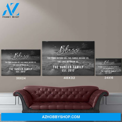 Ocean Sunset - Food Before Us Premium Canvas
