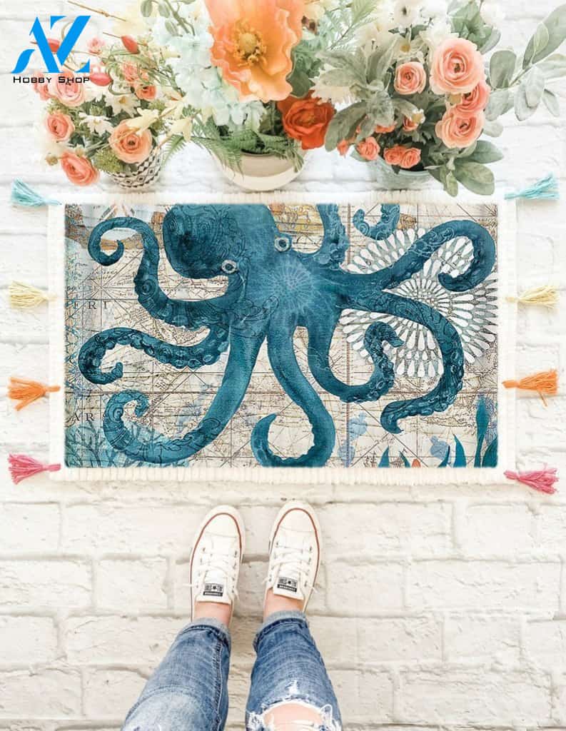 Octopus - Doormat | Welcome Mat | House Warming Gift