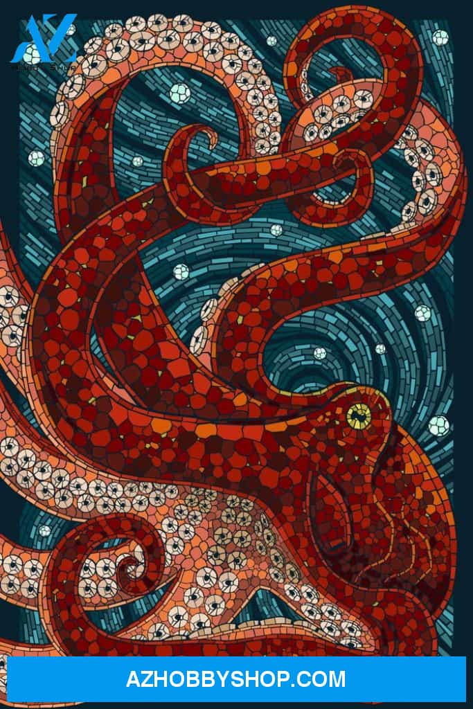 Octopus Paper Mosaic 