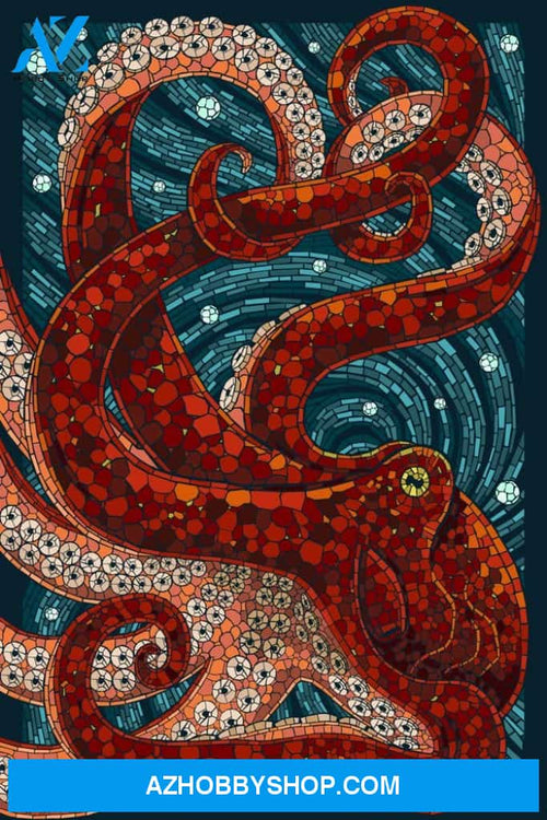 Octopus Paper Mosaic 