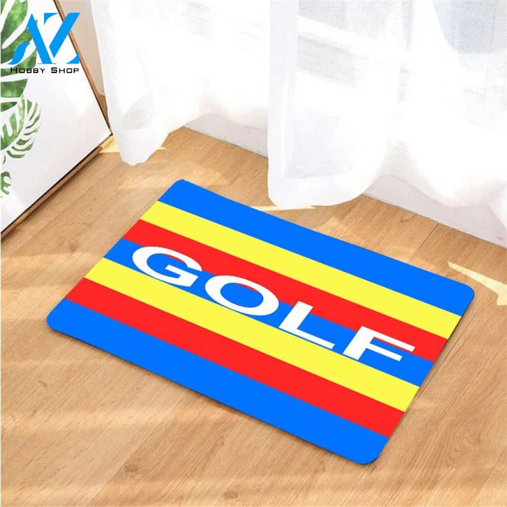 ofwgkta golf wang striped doormats