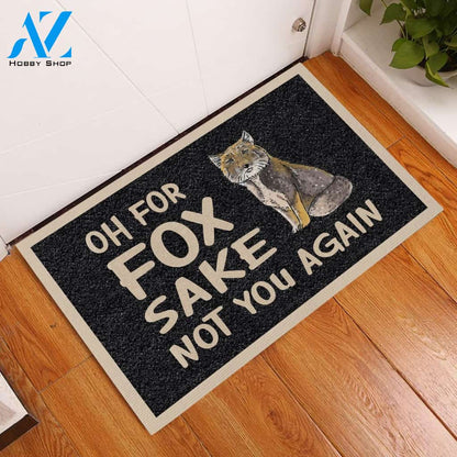 Oh For Toteric Oh For Sake Not You Again Indoor and Outdoor Doormat Warm House Gift Welcome Mat, Gift For Friend, Gift For Family