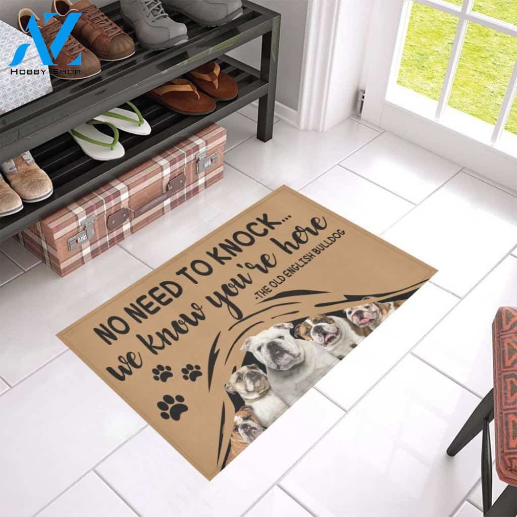 Old English Bulldog CL09100143MDD Doormat