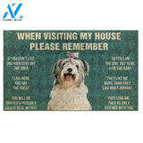 Old English Sheepdog's Rules Doormat