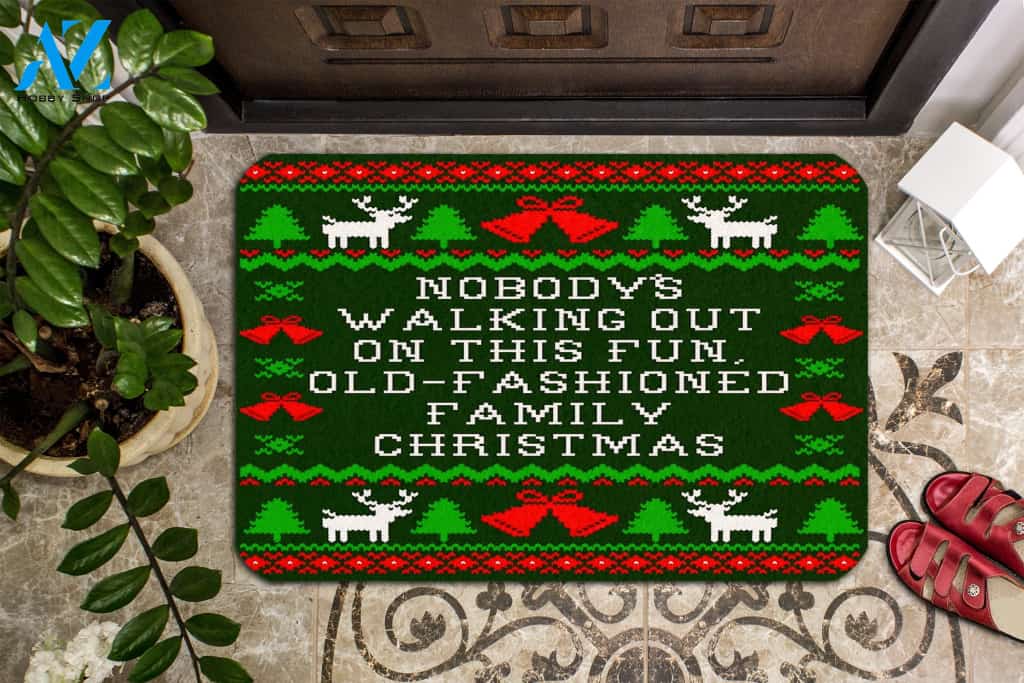 Old-fashioned Family Christmas Vacation Doormat Home Decor – Doormat