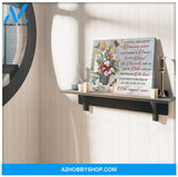 Old Rugged Cross Butterfly Canvas Wall Art, Wall Decor Visual Art