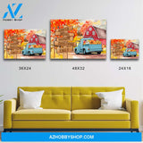 Old Truck Barn Art Multi-Names Premium Canvas