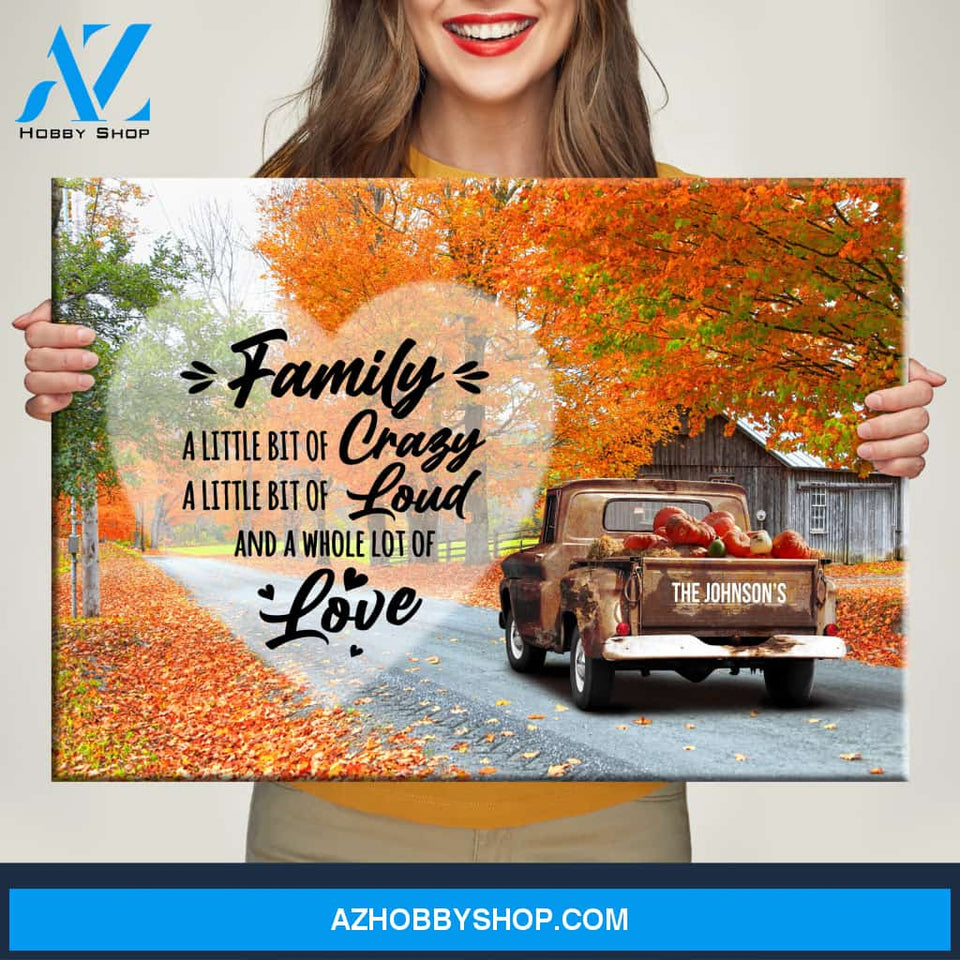 Old Truck Barn 4 Saying 2 Premium Canvas