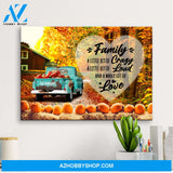 Old Truck Barn 3 Saying 2 Premium Canvas