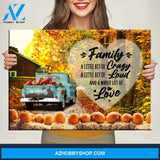 Old Truck Barn 3 Saying 2 Premium Canvas