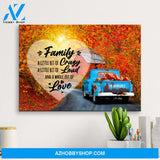 Old Truck Barn 2 Saying 2 Premium Canvas