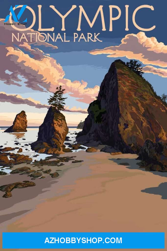 Olympic National Park Washington Ruby Beach 