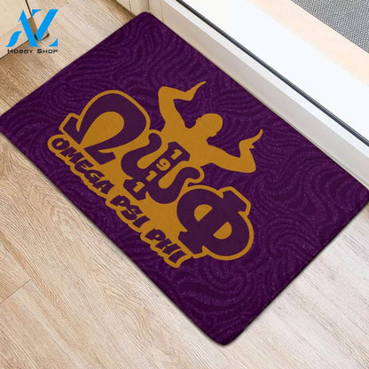 Omega Psi Phi 1911 Hand Sign Doormat