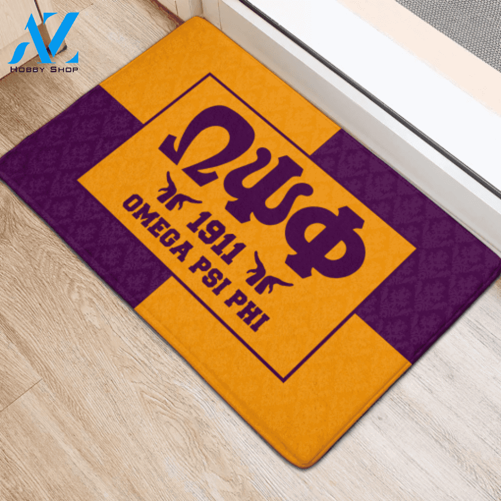 Omega Psi Phi Doormat