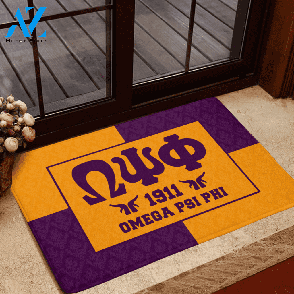 Omega Psi Phi Doormat