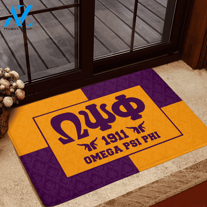 Omega Psi Phi Doormat