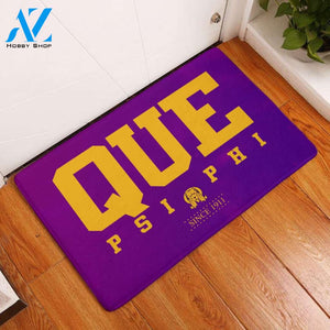 Omega Psi Phi Since 1911 Que Psi Phi Doormat