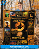 On A Dark Desert Highway Cool Wind In My Hair - Witch Blanket Gift For Halloween's Day Family Birthday Gift Home Decor Bedding Couch Sofa Soft And Comfy Cozy