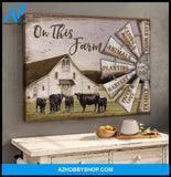 On this Farm Canvas Wall Art Decor