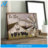 On this Farm Canvas Wall Art Decor