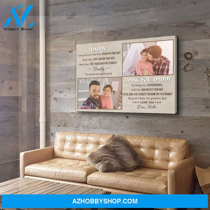 On This Planet - Personalized Custom Photo Canvas