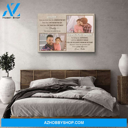 On This Planet - Personalized Custom Photo Canvas