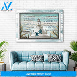 Once upon a time god blessed - Canvas saying