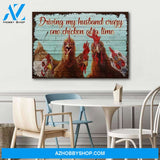 One chicken at a time - Canvas