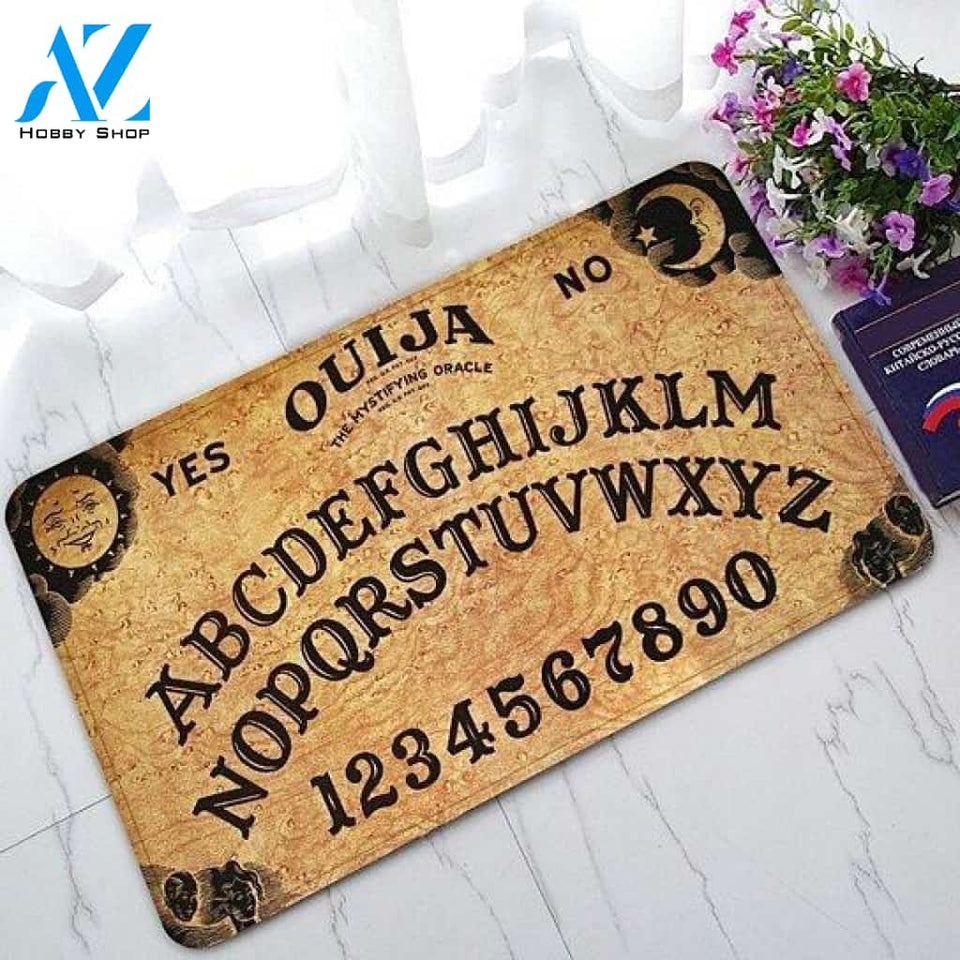 Ouija Board Doormat Indoor And Outdoor Doormat Warm House Gift Welcome Mat Birthday Gift For Mystical Spirituality Lover