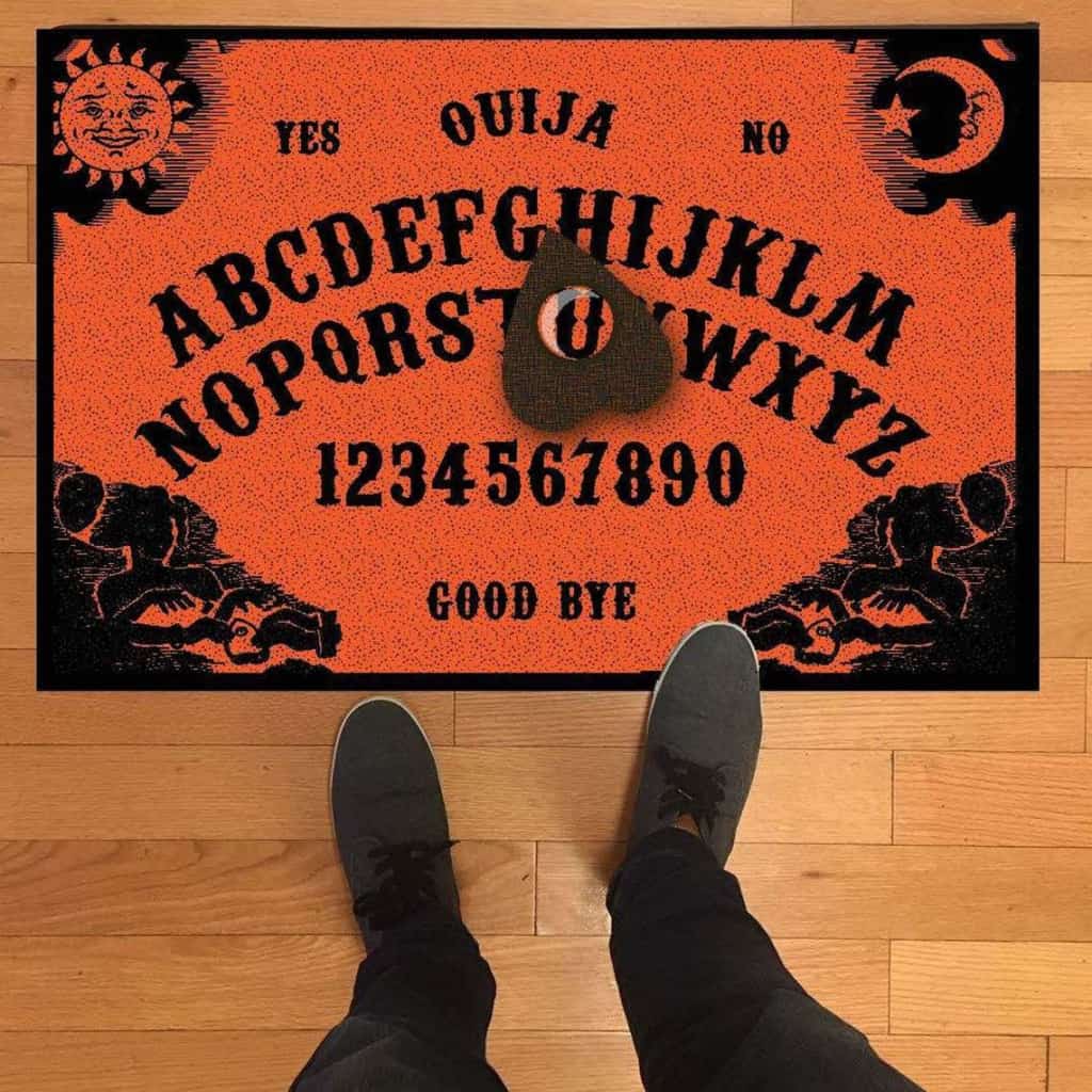 Ouija Board Halloween Doormat | Best Outdoor Halloween Decoration