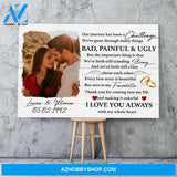 Our journey has been a challenge - Personalized Canvas