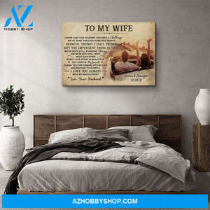 Our Journey Is My Favorite - Personalized Custom Name Canvas