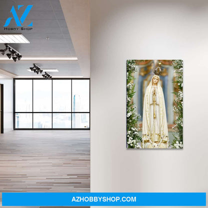 Our Lady of Fatima Canvas Wrap