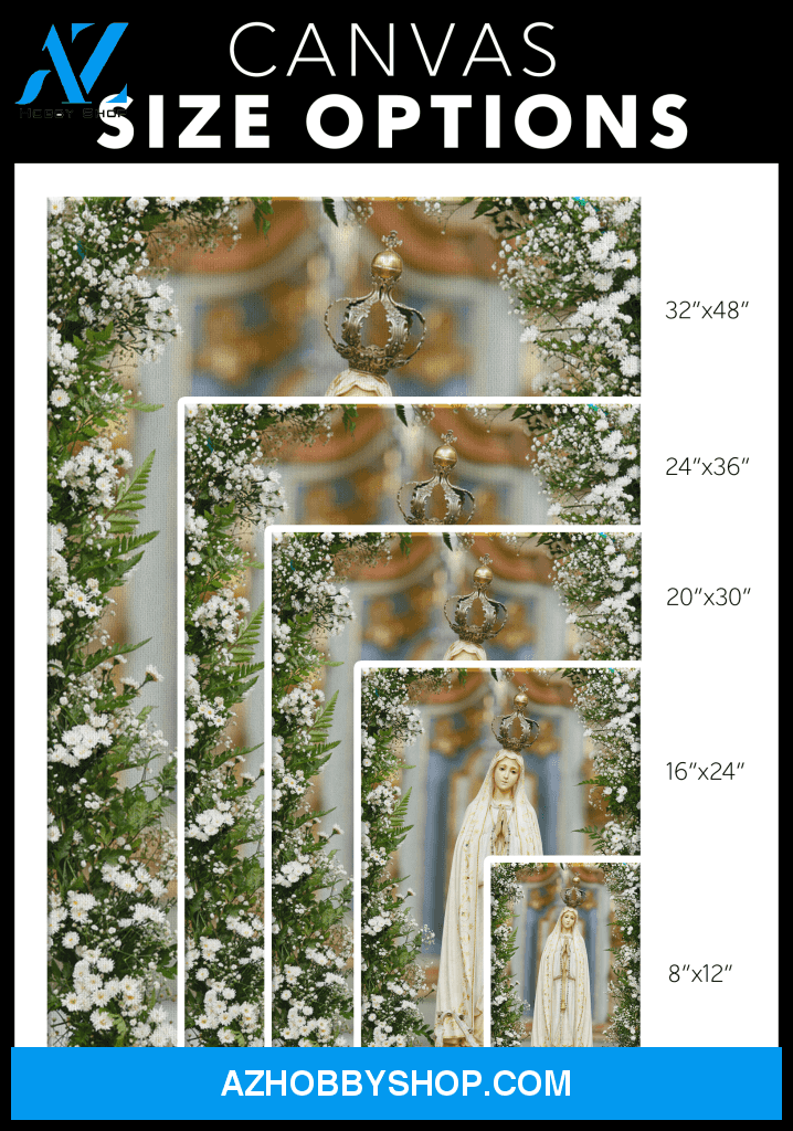 Our Lady of Fatima Canvas Wrap