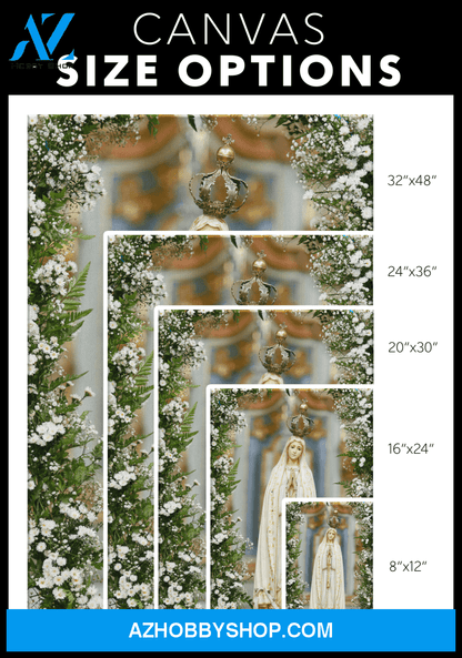 Our Lady of Fatima Canvas Wrap