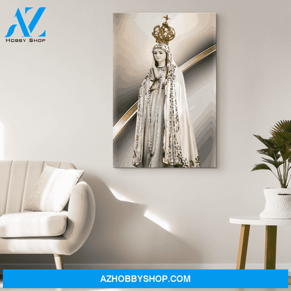 Our Lady of Fatima Canvas Wrap